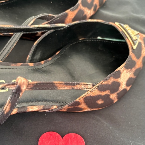 Guess Leopard Print Slingback Heels - Picture 8 of 10